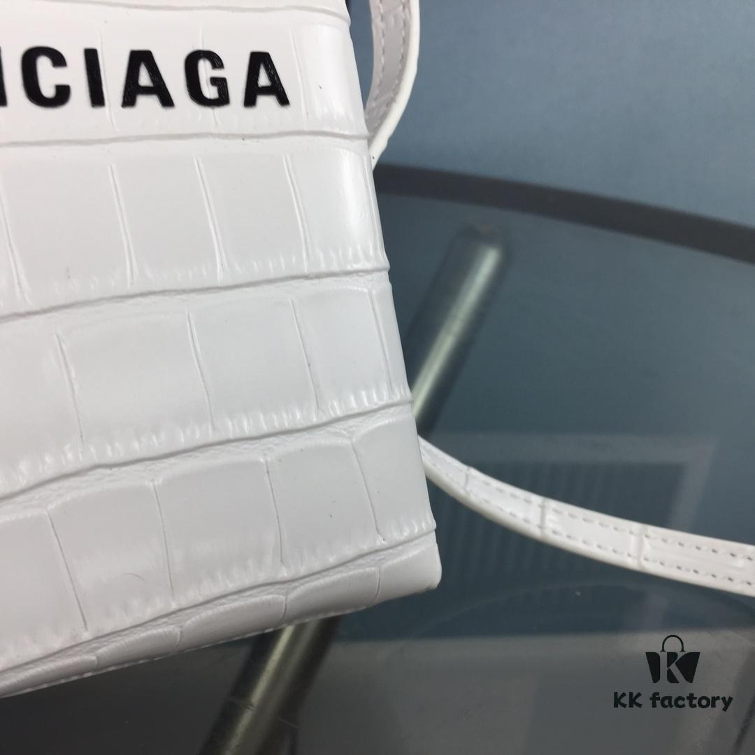 Crocodile Texture 🔥Balenciaga Phone Bag