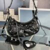 Balenciaga Le Cagole Crescent Shoulder Bag - Small Size