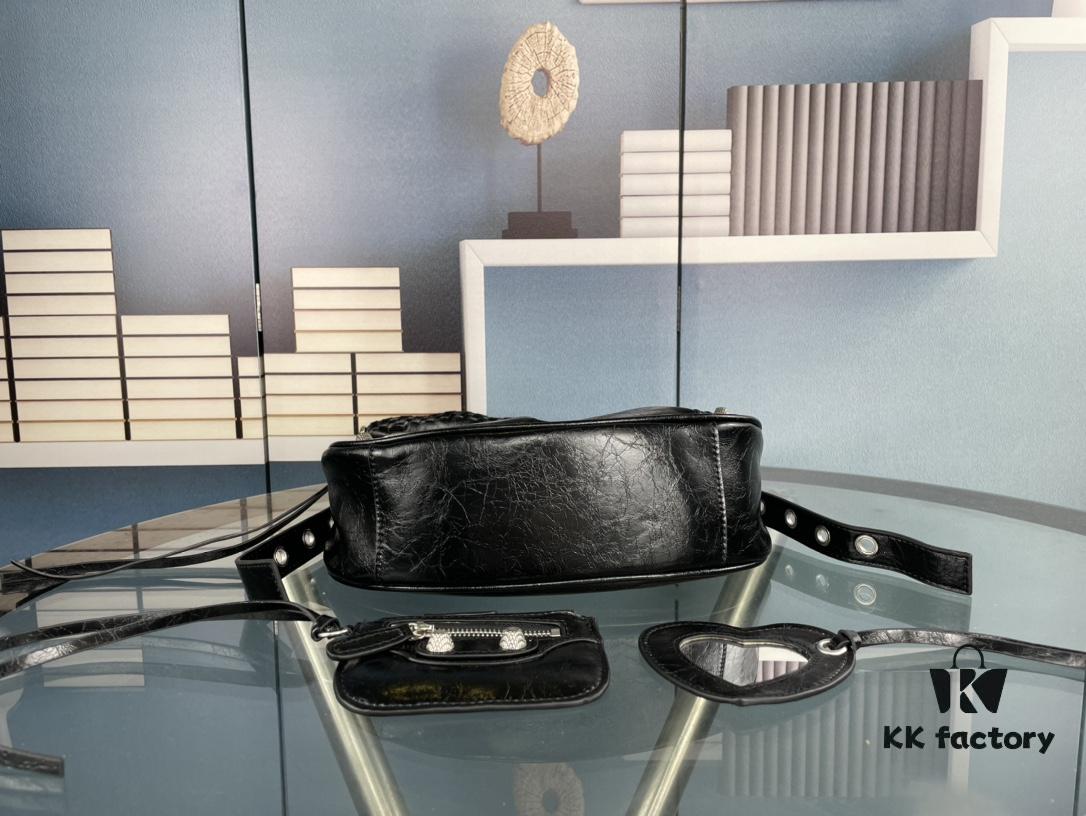 Balenciaga Le Cagole Crescent Shoulder Bag - Small Size