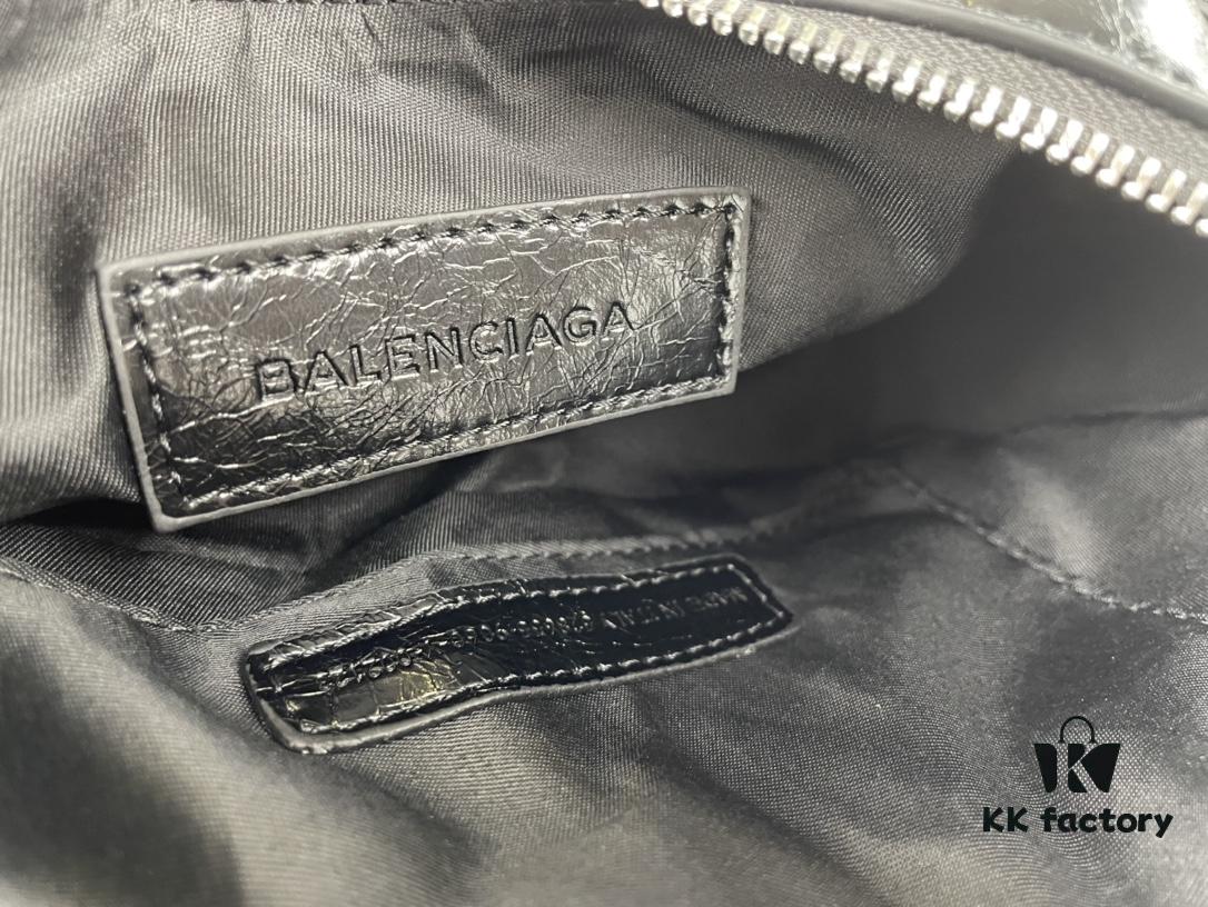 Balenciaga Le Cagole Crescent Shoulder Bag - Small Size