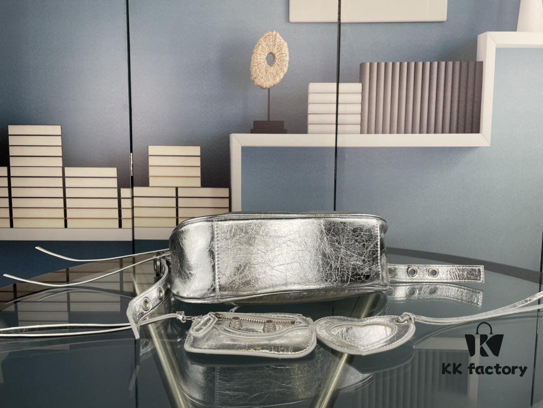 Balenciaga Le Cagole Crescent Shoulder Bag - Small Size