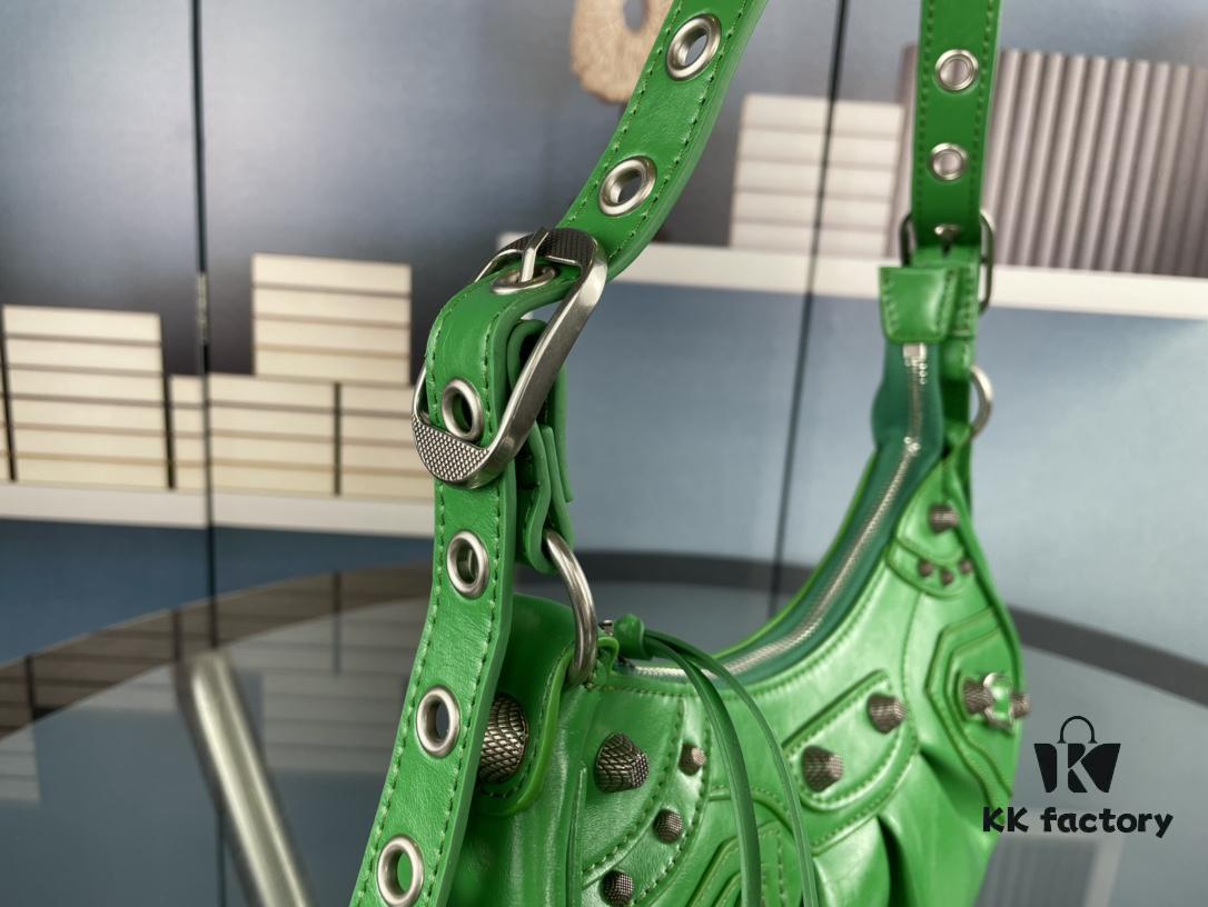 Balenciaga Le Cagole Crescent Shoulder Bag - Small Size