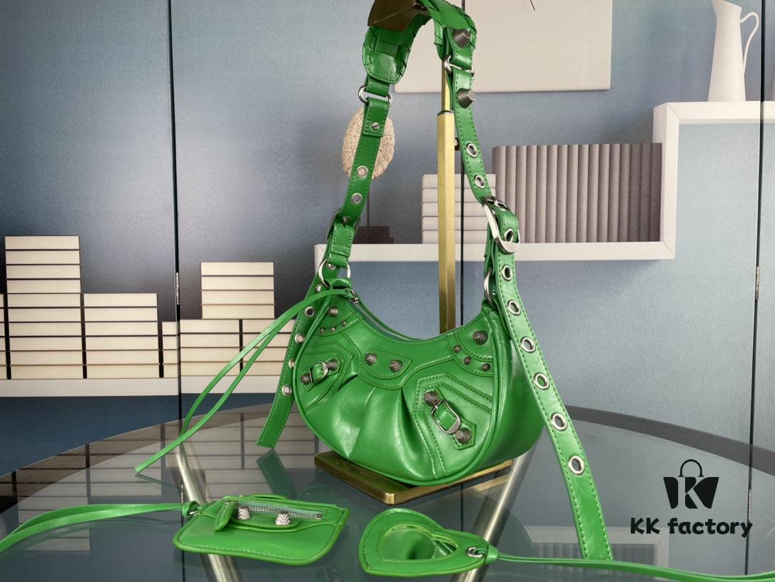 Balenciaga Le Cagole Crescent Shoulder Bag - Small Size