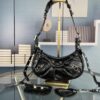 Balenciaga Le Cagole Crescent Shoulder Bag - Small Size
