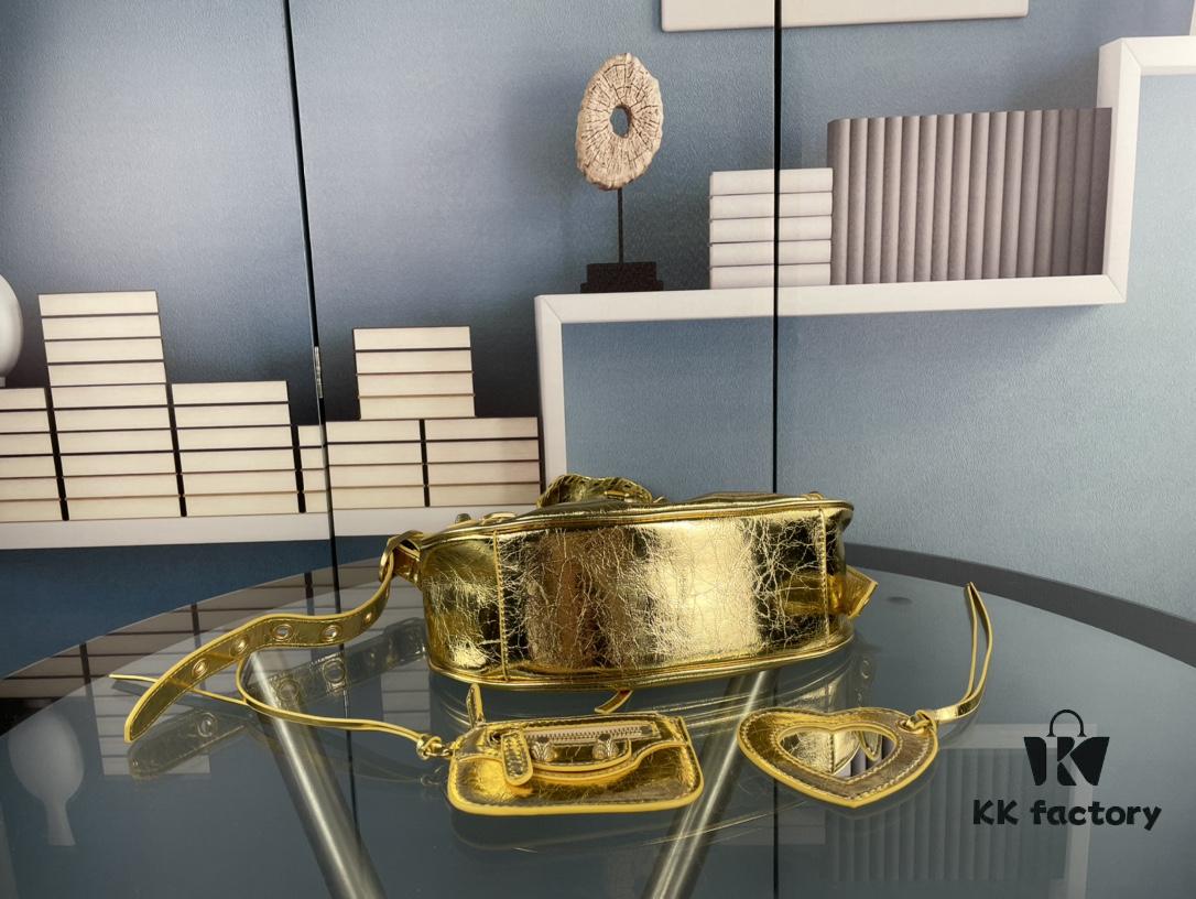 Balenciaga Le Cagole Crescent Shoulder Bag - Small