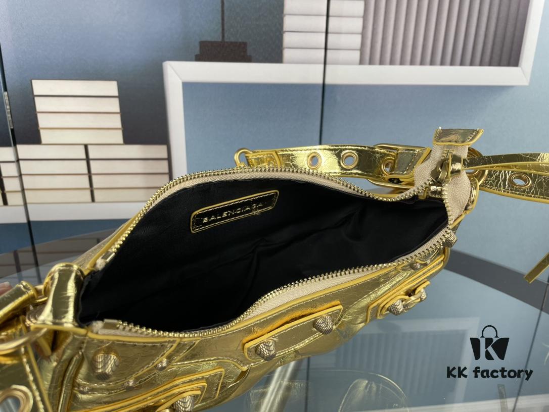 Balenciaga Le Cagole Crescent Shoulder Bag - Small