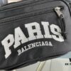 Upgraded Version (with Inner Code) Silkscreen, Genuine Counterpart Quality BALENCIAGA Balenciaga Chest Bag / Waist Bag (Unisex), Size: 24*9*18cm