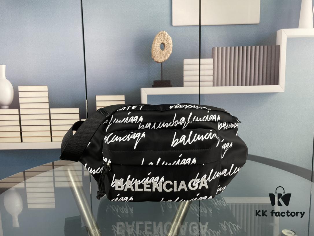 Upgraded Version (with Inner Code) 💰 Screen Printed, Genuine Counterpart Quality 【Top Original Quality】💴 BALENCIAGA Paris Sport Bag / Waist Bag (Unisex) Size: 24*9*18cm 3D Embroidery Process 🤔 Perfectly Matched to Authentic Details 💪🏿 High-Cost Replication 👍 Imported Original South Korean Fabric 🙂 Custom-Made Original Hardware ✨ Smooth Zippers 🏄🏻 Perfect Craftsmanship 💼 No Compromise on Quality, Exceptional Durability