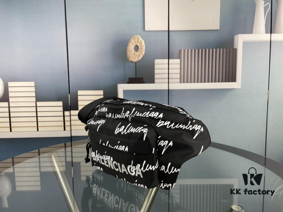 Upgraded Version (with Inner Code) 💰 Screen Printed, Genuine Counterpart Quality 【Top Original Quality】💴 BALENCIAGA Paris Sport Bag / Waist Bag (Unisex) Size: 24*9*18cm 3D Embroidery Process 🤔 Perfectly Matched to Authentic Details 💪🏿 High-Cost Replication 👍 Imported Original South Korean Fabric 🙂 Custom-Made Original Hardware ✨ Smooth Zippers 🏄🏻 Perfect Craftsmanship 💼 No Compromise on Quality, Exceptional Durability