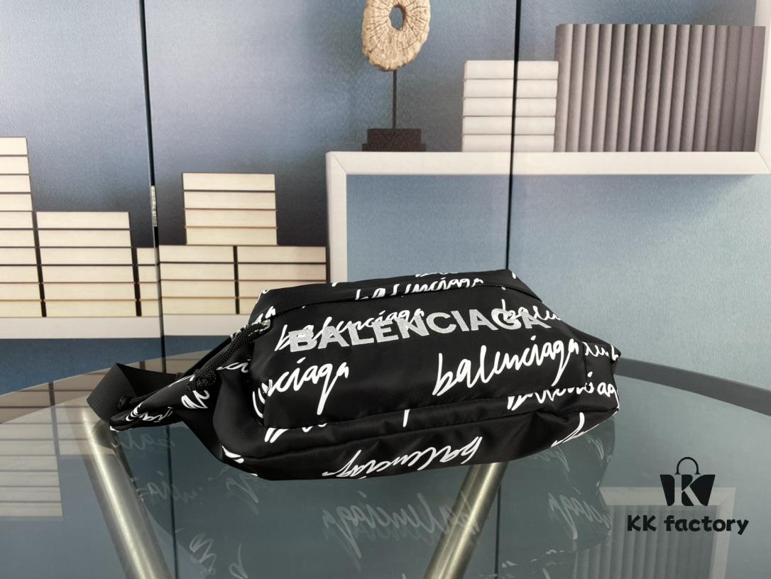 Upgraded Version (with Inner Code) 💰 Screen Printed, Genuine Counterpart Quality 【Top Original Quality】💴 BALENCIAGA Paris Sport Bag / Waist Bag (Unisex) Size: 24*9*18cm 3D Embroidery Process 🤔 Perfectly Matched to Authentic Details 💪🏿 High-Cost Replication 👍 Imported Original South Korean Fabric 🙂 Custom-Made Original Hardware ✨ Smooth Zippers 🏄🏻 Perfect Craftsmanship 💼 No Compromise on Quality, Exceptional Durability