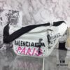 Authentic Quality, Genuine Product Available at Official Counter [Top Original Quality] BALENCIAGA Graffiti Crossbody Waist Bag (Unisex)