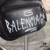 Top Quality Original Version BALENCIAGA Balenciaga Chest Bag / Waist Bag (Unisex) Graffiti Design