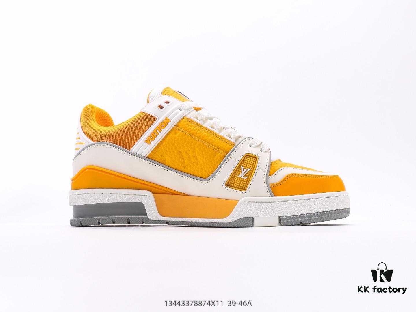 Louis Vuitton Trainer Sneaker Low Casual Sports Cultural Versatile Skate Shoes