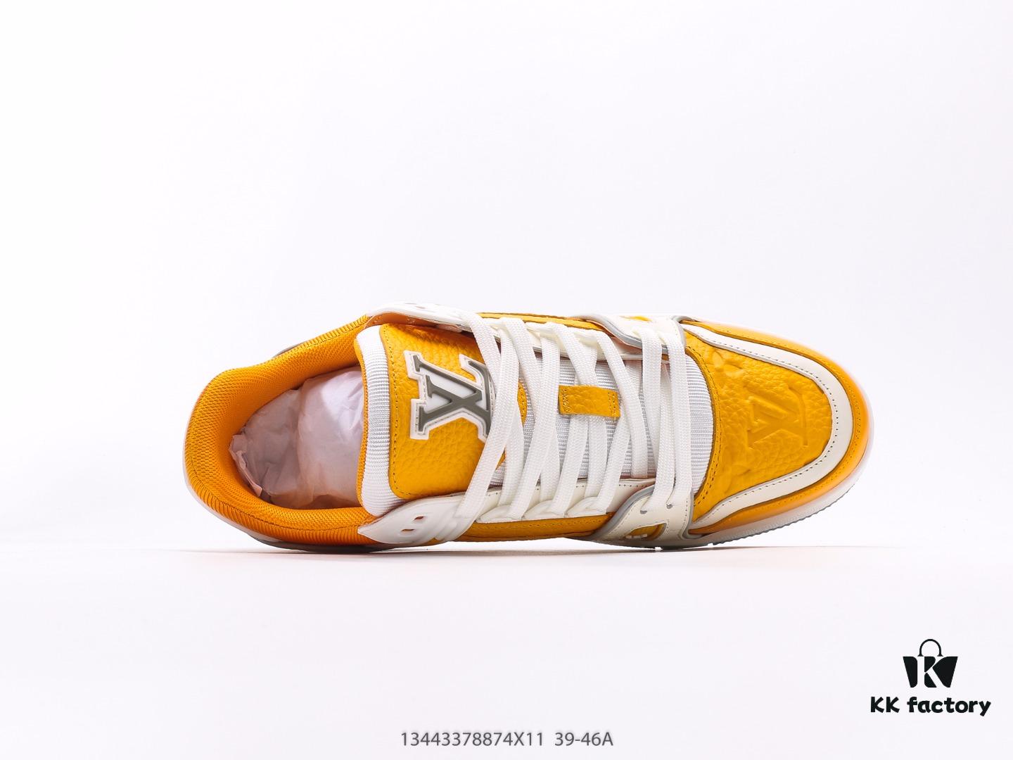 Louis Vuitton Trainer Sneaker Low Casual Sports Cultural Versatile Skate Shoes