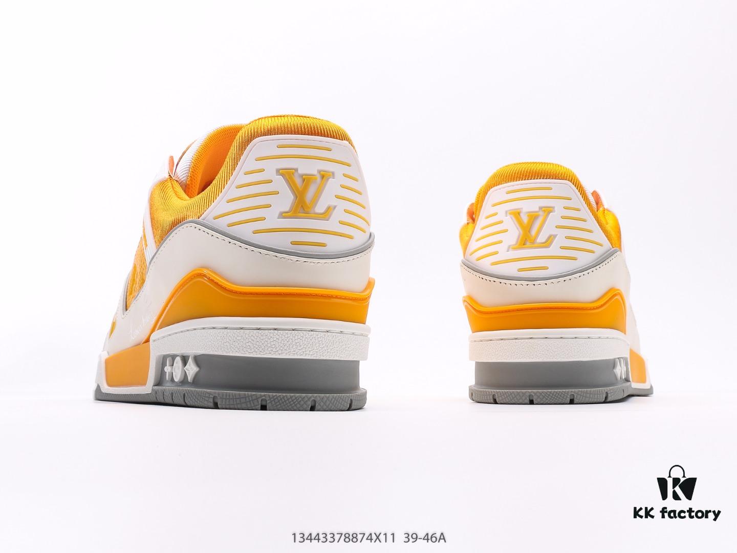 Louis Vuitton Trainer Sneaker Low Casual Sports Cultural Versatile Skate Shoes