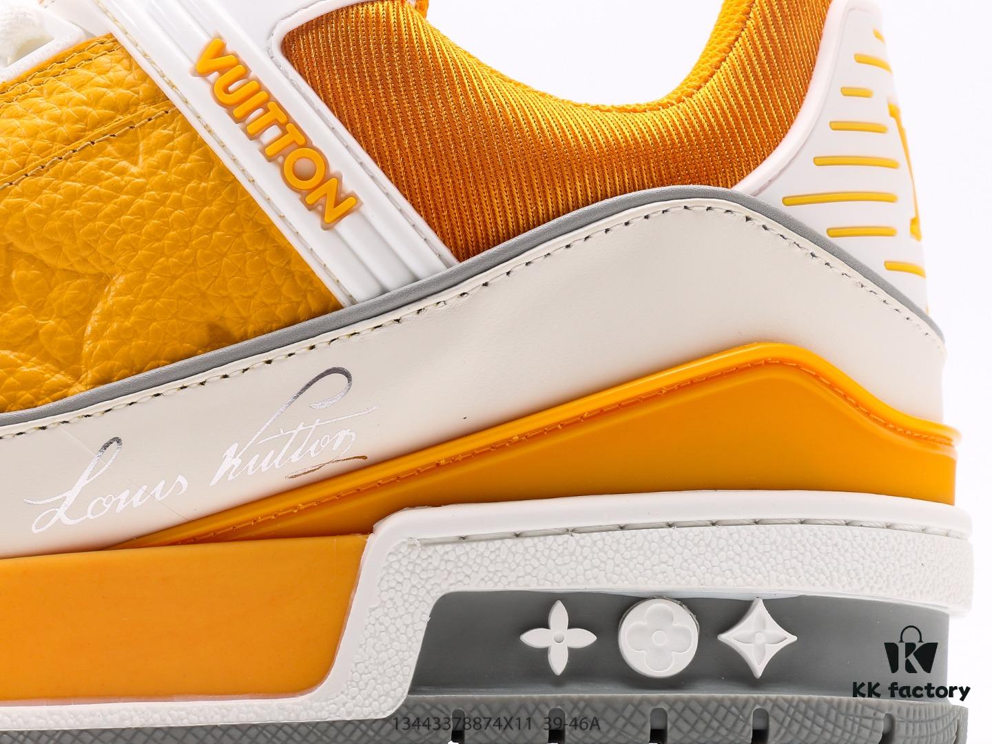 Louis Vuitton Trainer Sneaker Low Casual Sports Cultural Versatile Skate Shoes