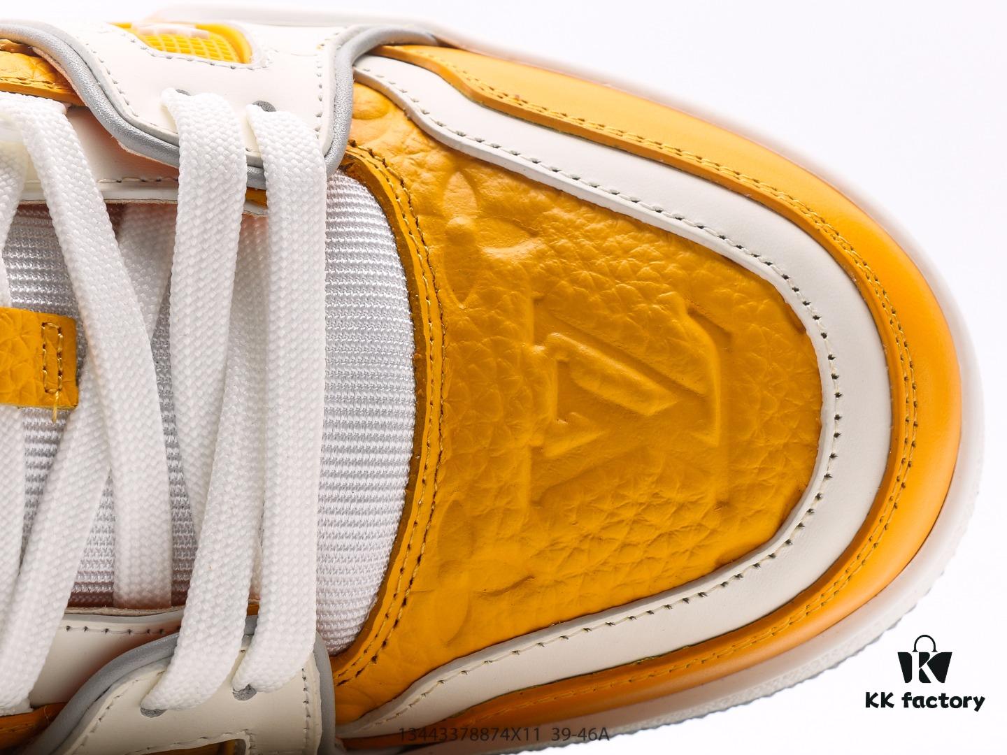 Louis Vuitton Trainer Sneaker Low Casual Sports Cultural Versatile Skate Shoes