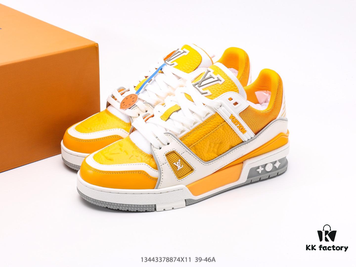 Louis Vuitton Trainer Sneaker Low Casual Sports Cultural Versatile Skate Shoes