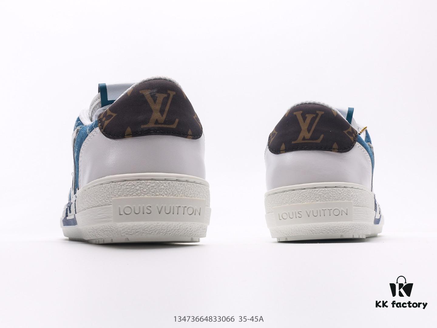 Louis Vuitton Trainer Sneaker Low Casual Sports Cultural Versatile Skate Shoes