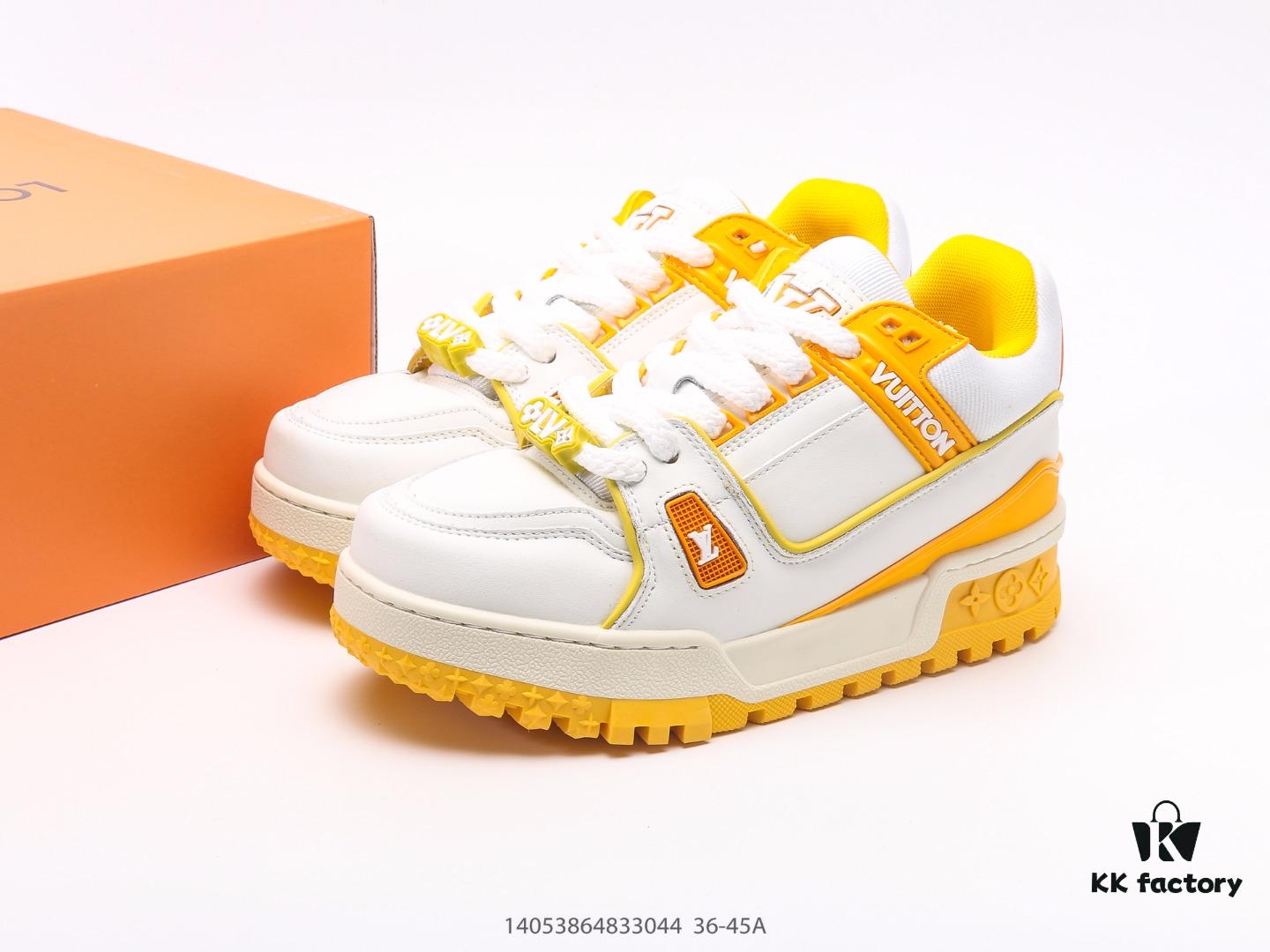 Louis Vuitton LV Sneakers Fashion Athletic Shoes Trendy Platform Elevating Shoes