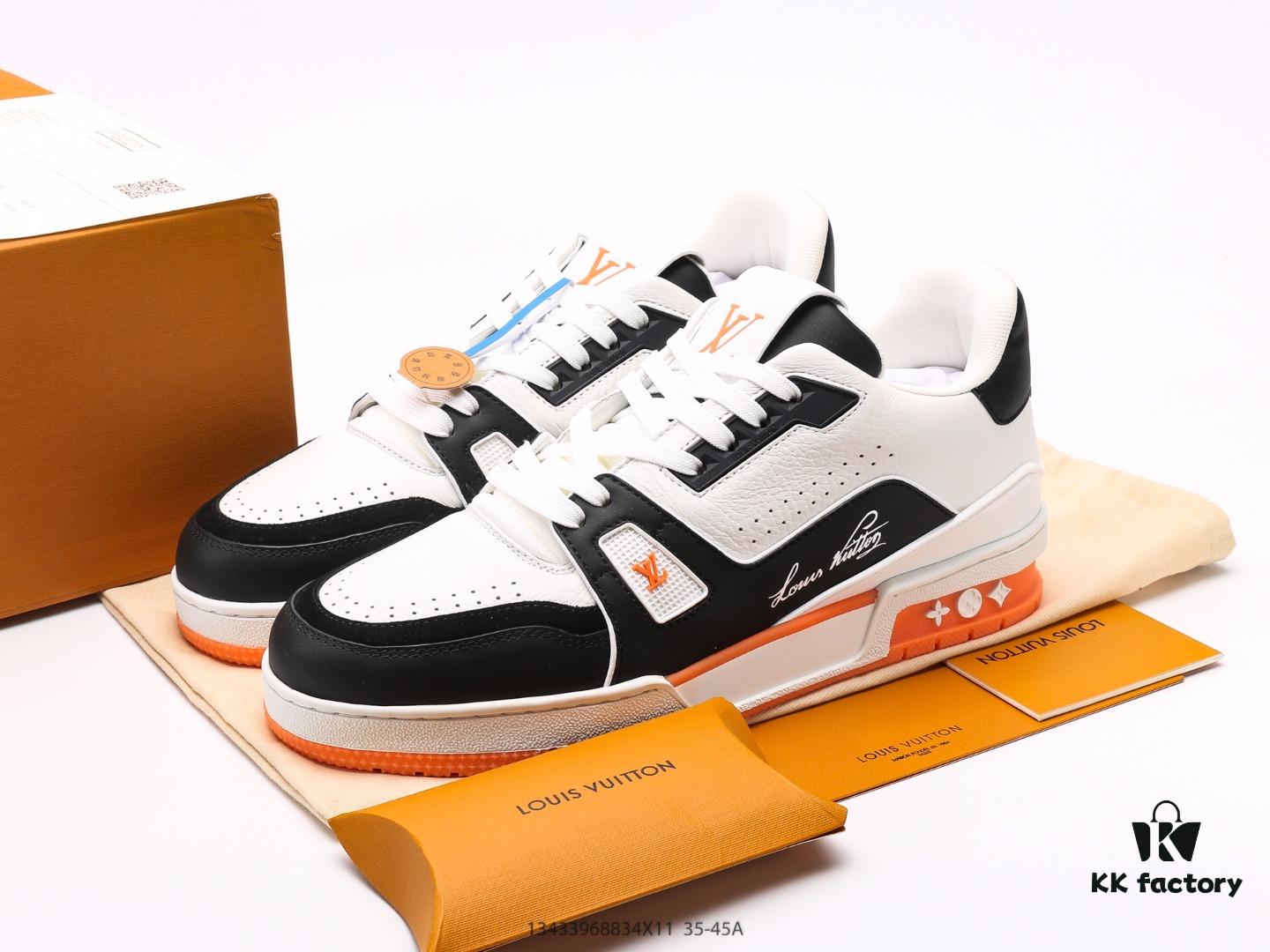 Louis Vuitton Trainer Sneaker Low Casual Sports Cultural Versatile Basketball Skate Shoes