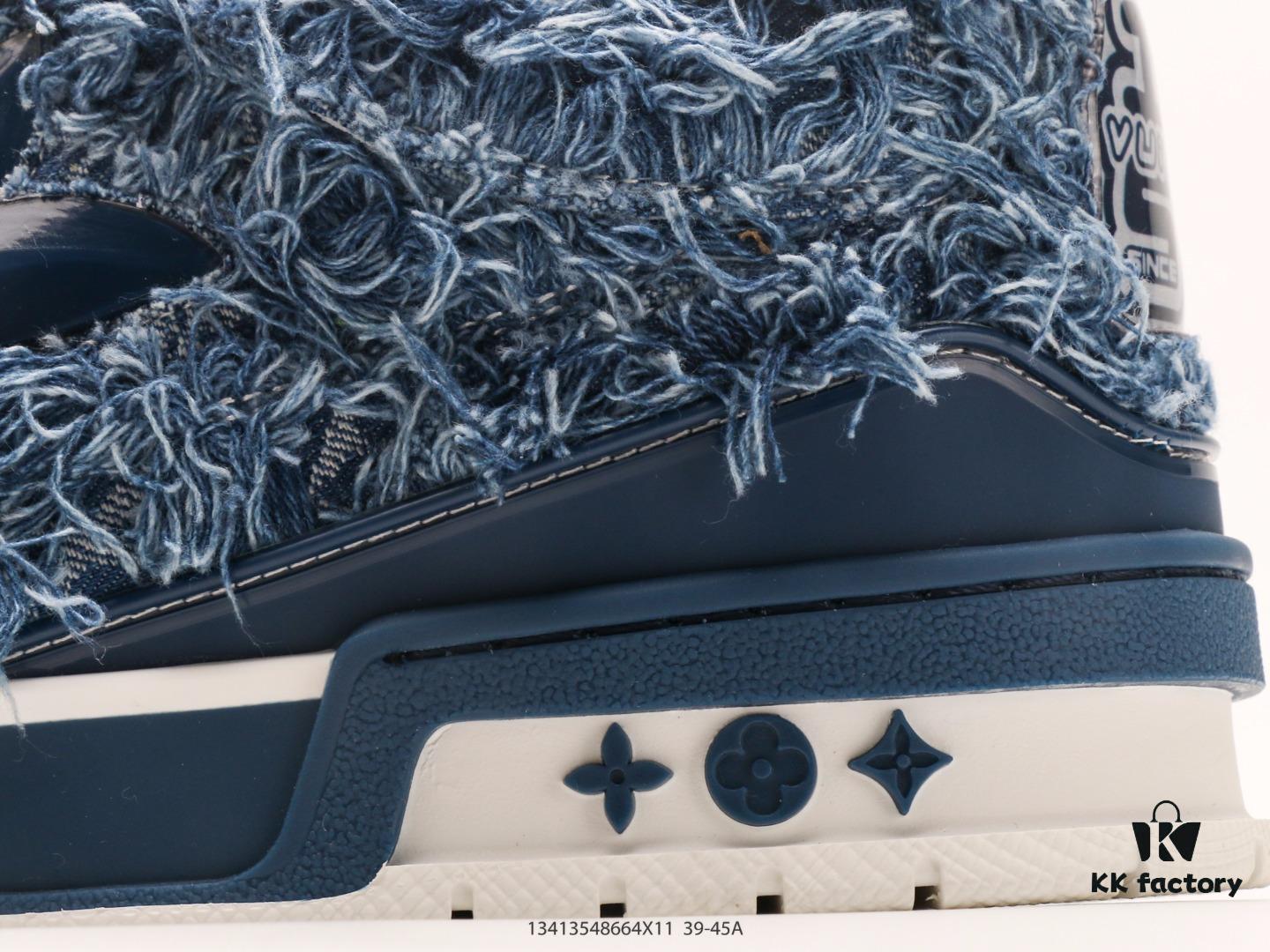 Louis Vuitton LV Sneakers, Fashion Athletic Shoes, Trendy Platform Elevated Shoes