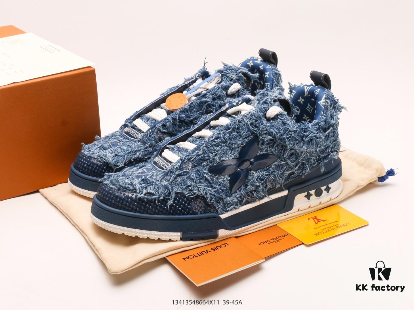 Louis Vuitton LV Sneakers, Fashion Athletic Shoes, Trendy Platform Elevated Shoes