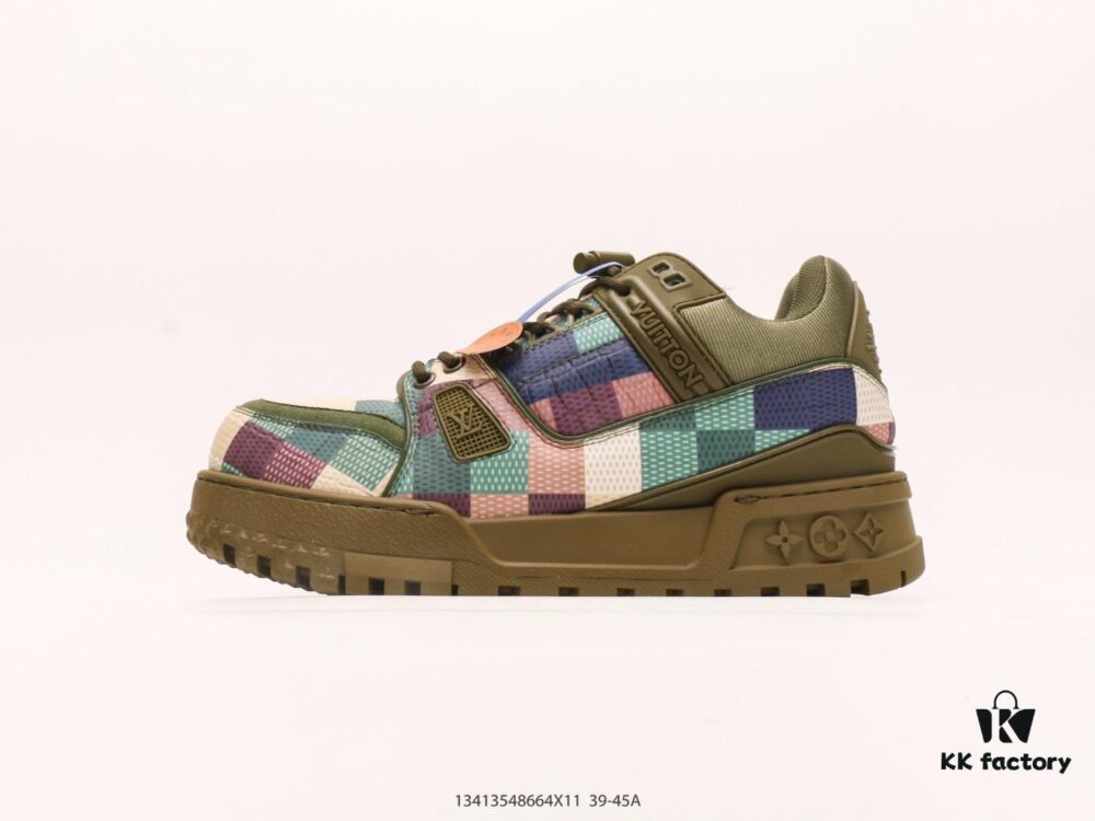 Louis Vuitton LV Sneakers, Fashion Athletic Shoes, Trendy Platform Elevator Shoes with Comfortable Non-slip Sole