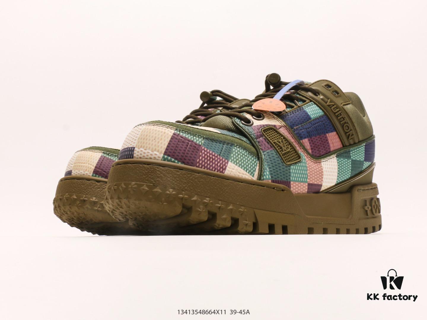 Louis Vuitton LV Sneakers, Fashion Athletic Shoes, Trendy Platform Elevator Shoes with Comfortable Non-slip Sole