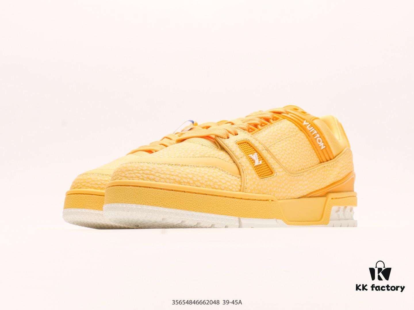 Louis Vuitton LV Sneakers, Fashionable Thick-Soled Elevated Athletic Shoes with Comfortable Non-Slip Sole and Iconic 3D Logo Design