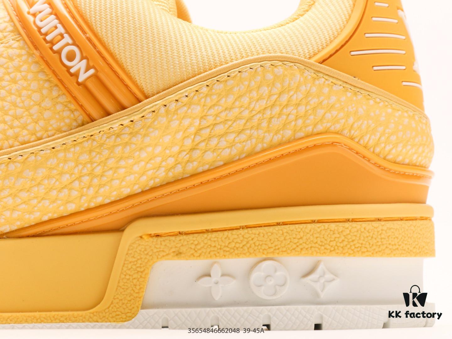 Louis Vuitton LV Sneakers, Fashionable Thick-Soled Elevated Athletic Shoes with Comfortable Non-Slip Sole and Iconic 3D Logo Design