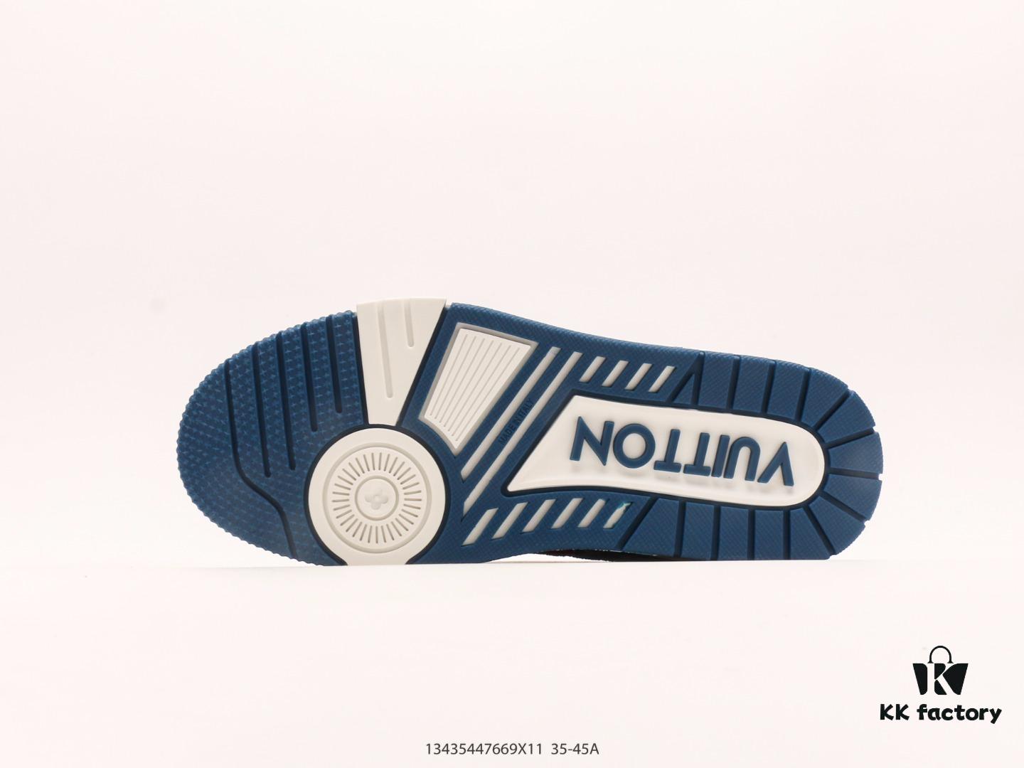 Louis Vuitton LV Sneakers, Fashion Athletic Shoes, Trendy Platform Elevated Shoes with Comfortable Non-slip Sole