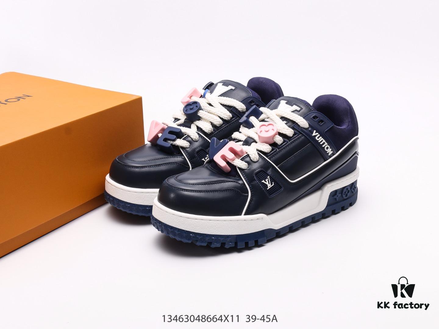 Louis Vuitton LV Sneakers Fashion Athletic Shoes Trendy Platform Elevator Shoes