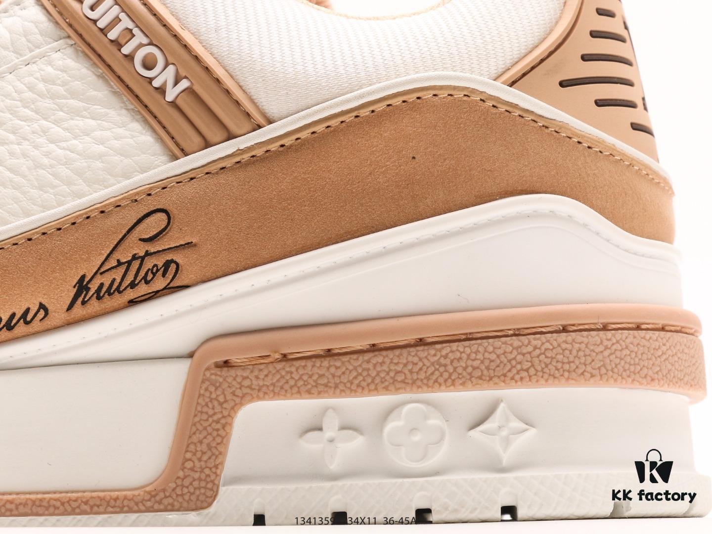 Louis Vuitton LV Trainer Low-Top Casual Sneakers, Premium Quality, Authentic Craftsmanship, Full Original Packaging, Precise Color Matching, TPU Outsole, Ideal Last Shape, Consistent with Original Details