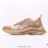Gucci Rhyton Vintage Trainer Sneaker, Gucci Dad Shoe 3D Leather Horn-Shaped Retro Running Shoes