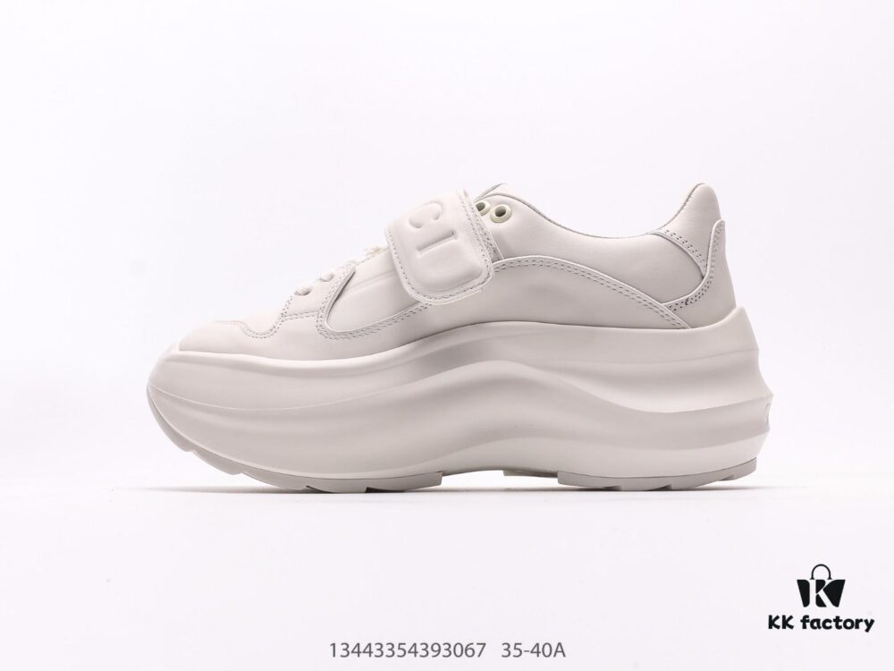 Gucci Rhyton Vintage Trainer Sneaker, 3D Leather Retro Dad Shoe