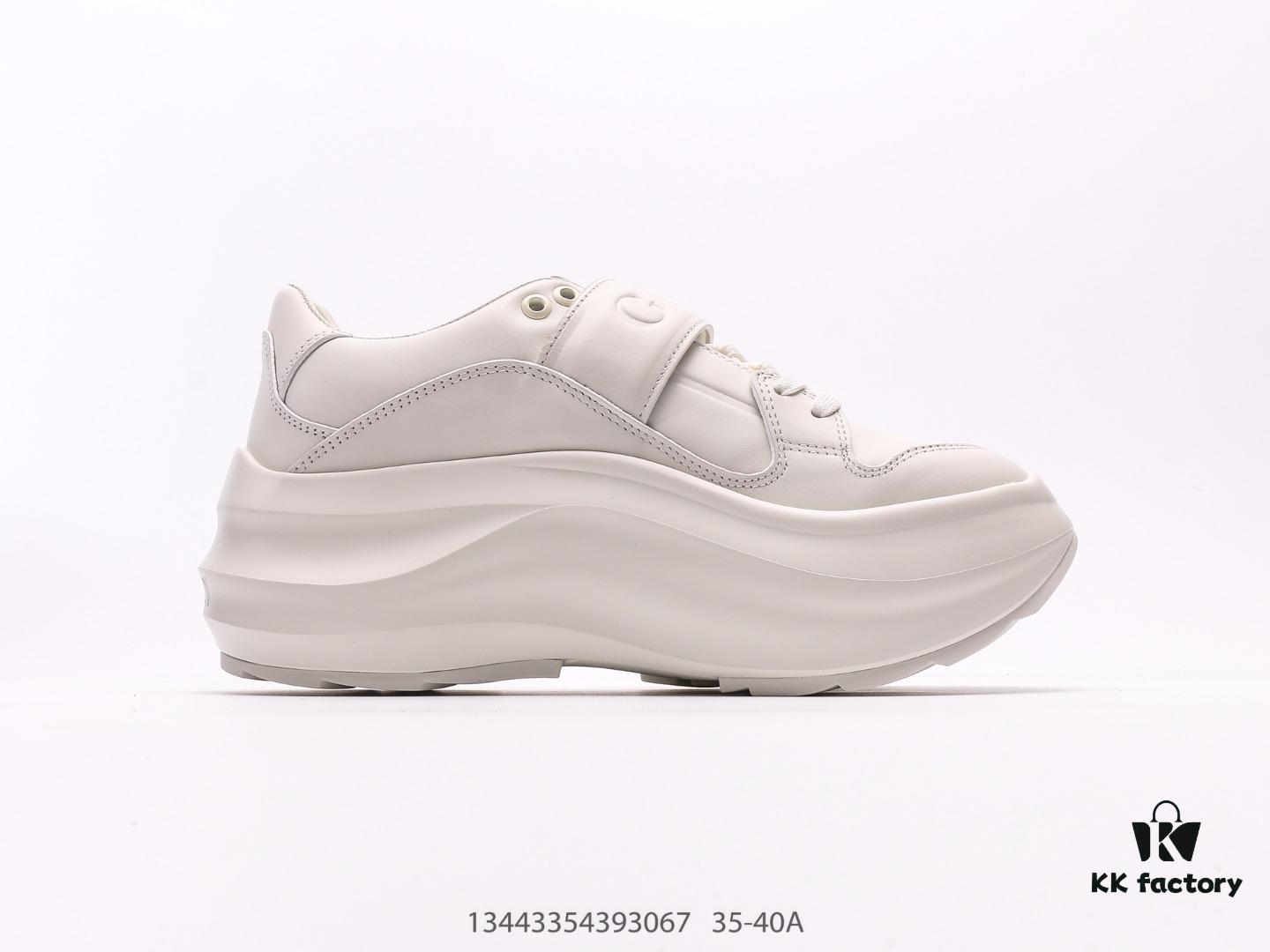 Gucci Rhyton Vintage Trainer Sneaker, 3D Leather Retro Dad Shoe