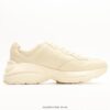 Gucci Rhyton Vintage Trainer Sneaker, Gucci Dad Shoe 3D Leather Horn-Shape Retro Running Shoe