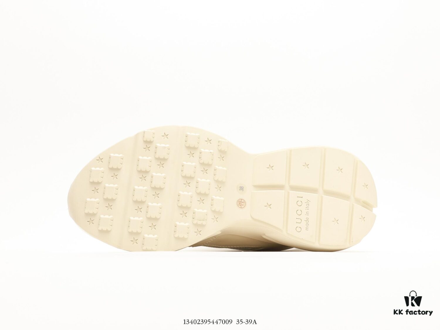 Gucci Rhyton Vintage Trainer Sneaker, 3D Leather Retro Dad Shoe