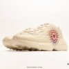 Gucci Rhyton Vintage Trainer Sneaker, 3D Leather Horn-Style Retro Running Shoe