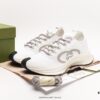 Gucci Embroidered Bee Sneaker Collection, Premium Casual Fashion Shoes with Full Retail Packaging and Accessories