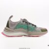 Gucci 3D Leather Angular Retro Running Shoes