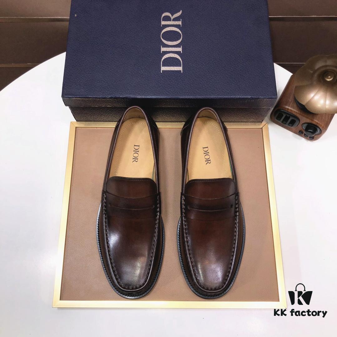 Dior Original 1:1 High-Quality Release, Imported Premium Leather, Water-Dyed Calfskin Lining, Authentic TPU Outsole
