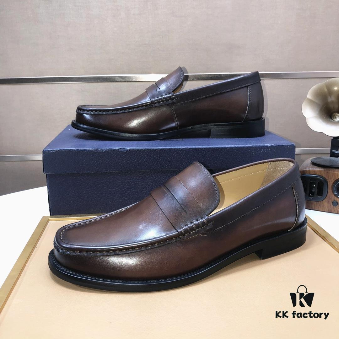 Dior Original 1:1 High-Quality Release, Imported Premium Leather, Water-Dyed Calfskin Lining, Authentic TPU Outsole