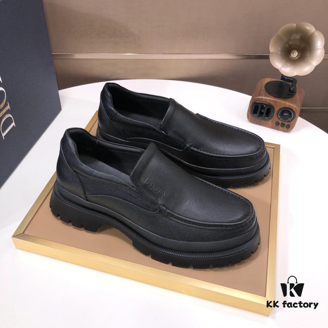 Dio* cd Latest Model Italian Imported Original Full Grain Leather with Leather Lining, Original Rubber Outsole