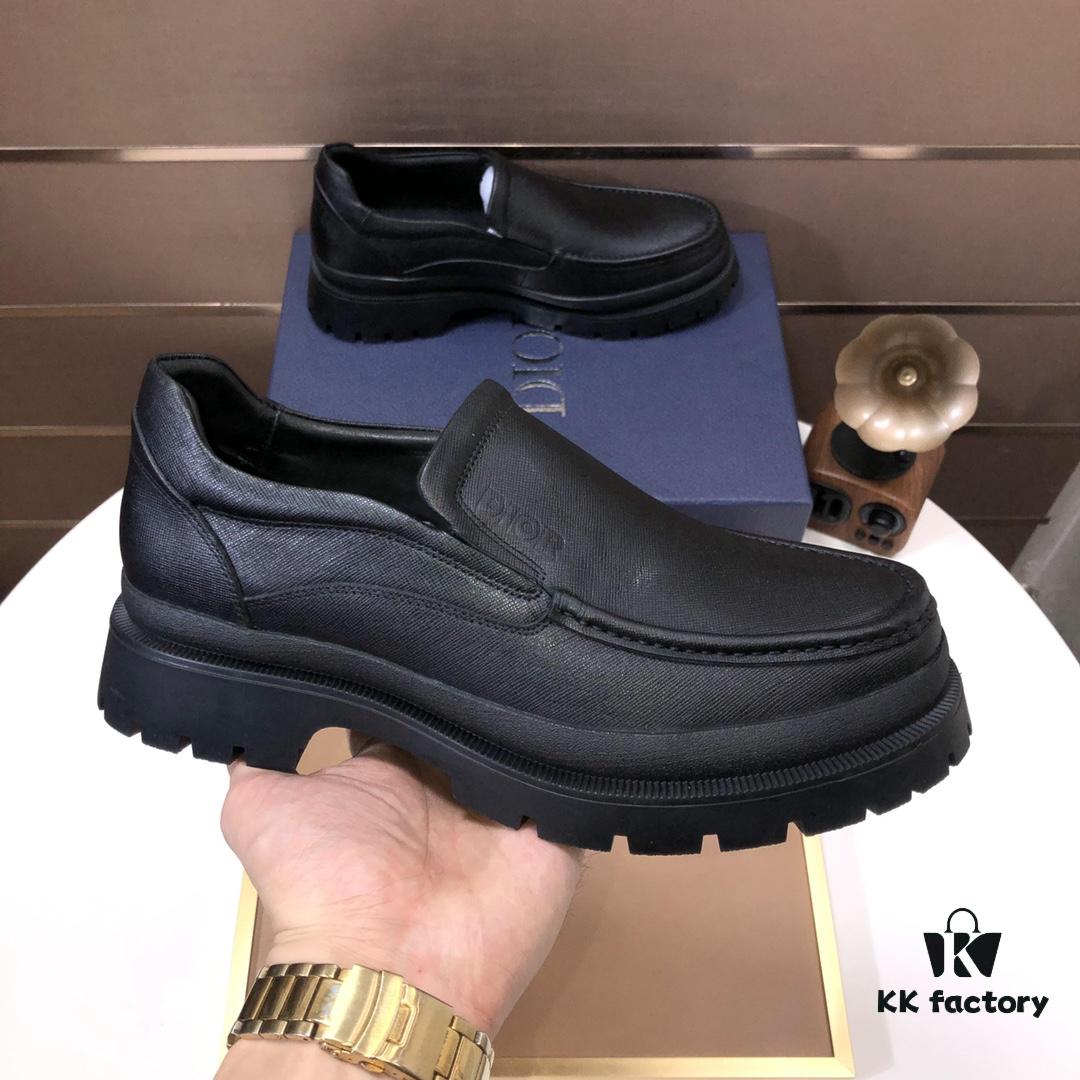 Dio* cd Latest Model Italian Imported Original Full Grain Leather with Leather Lining, Original Rubber Outsole