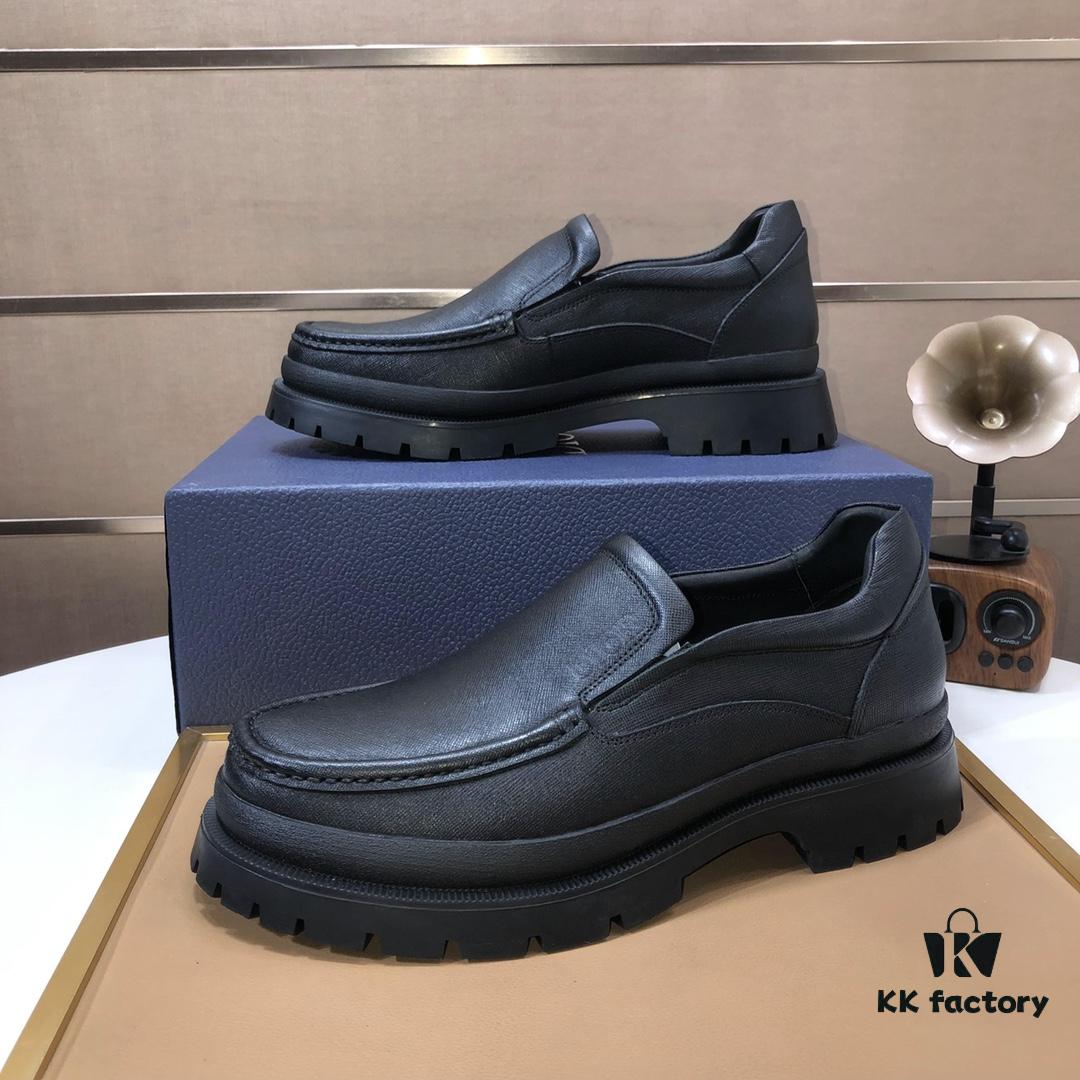 Dio* cd Latest Model Italian Imported Original Full Grain Leather with Leather Lining, Original Rubber Outsole