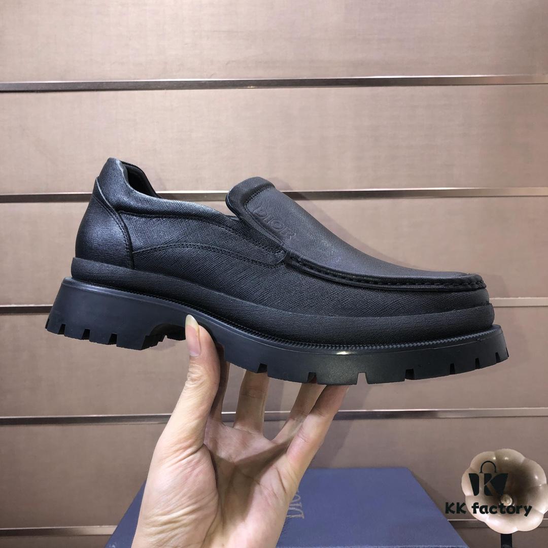 Dio* cd Latest Model Italian Imported Original Full Grain Leather with Leather Lining, Original Rubber Outsole