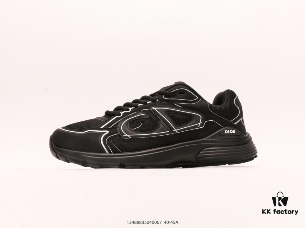 Dior Luxury Brand, Showcasing Elegance and Sophistication, Dior Low-Top Sneakers, Retro Stylish Casual Running Shoes, Fashionable Thick-Soled Dad Shoes
