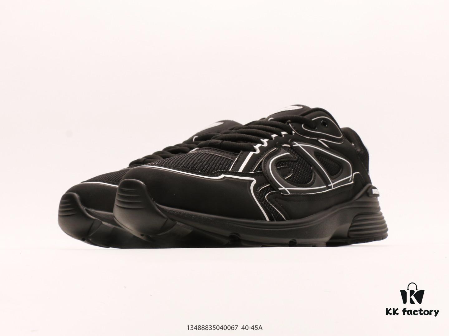 Dior Luxury Brand, Showcasing Elegance and Sophistication, Dior Low-Top Sneakers, Retro Stylish Casual Running Shoes, Fashionable Thick-Soled Dad Shoes